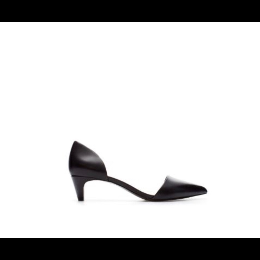 Zara Black Pumps- Rare design - Picture 2 of 7